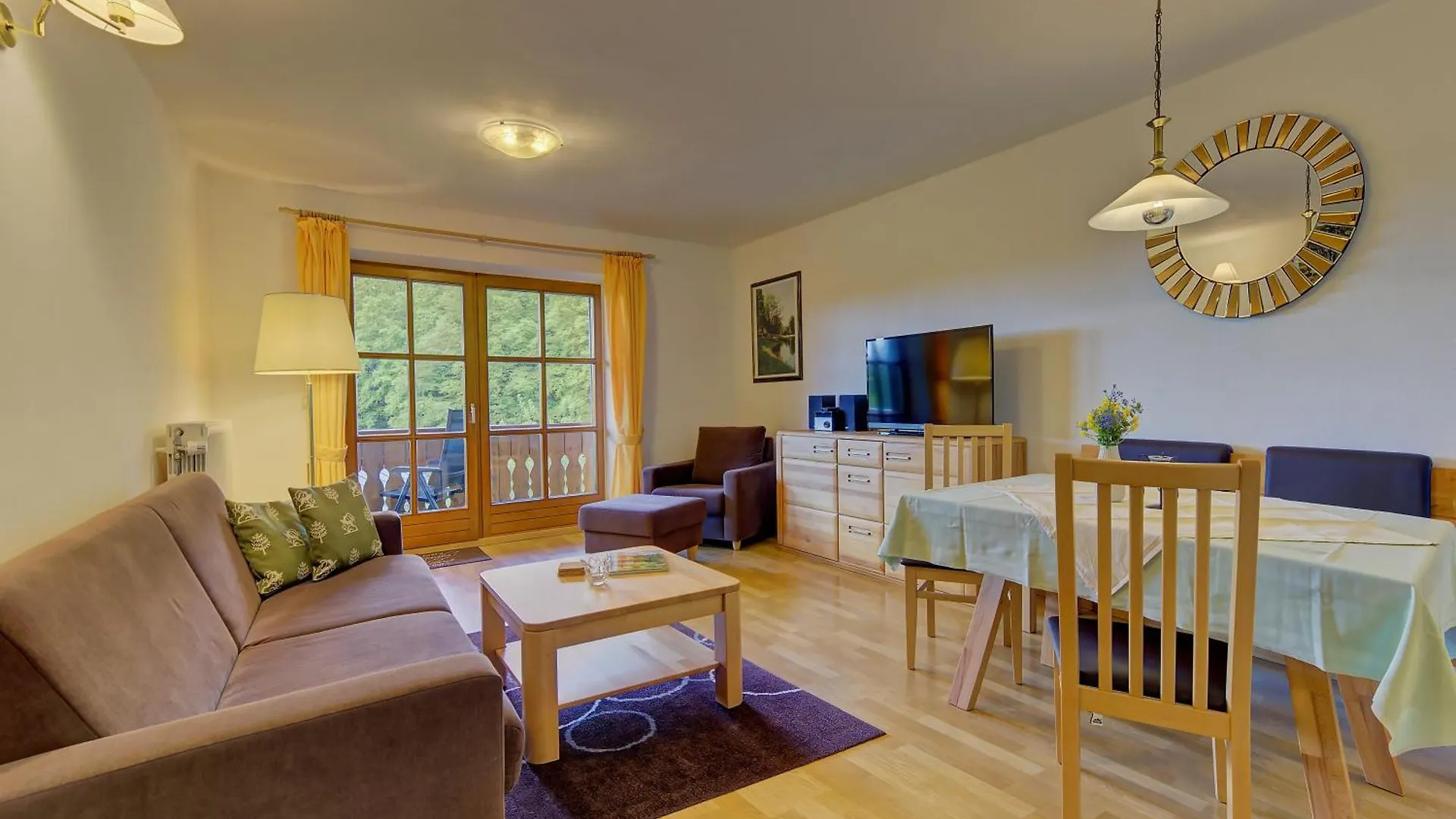 Ferienwohnung In Spiegelau Mit Suedbalkon